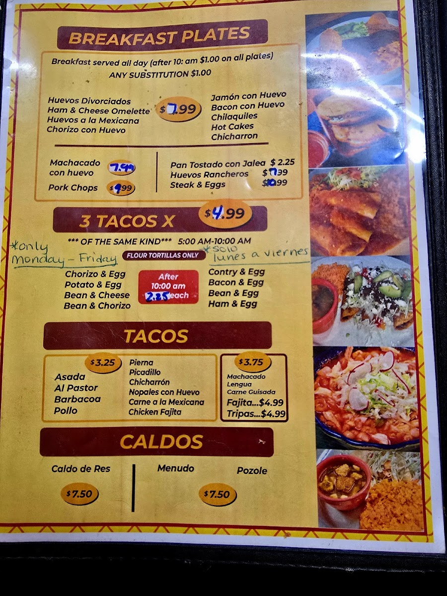 La Jalisco Mexican Restaurant Menu - Image 6